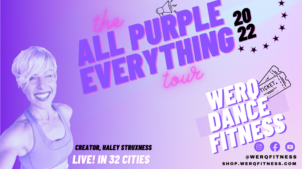 The ALL PURPLE EVERYTHING Tour with Haley Struxness