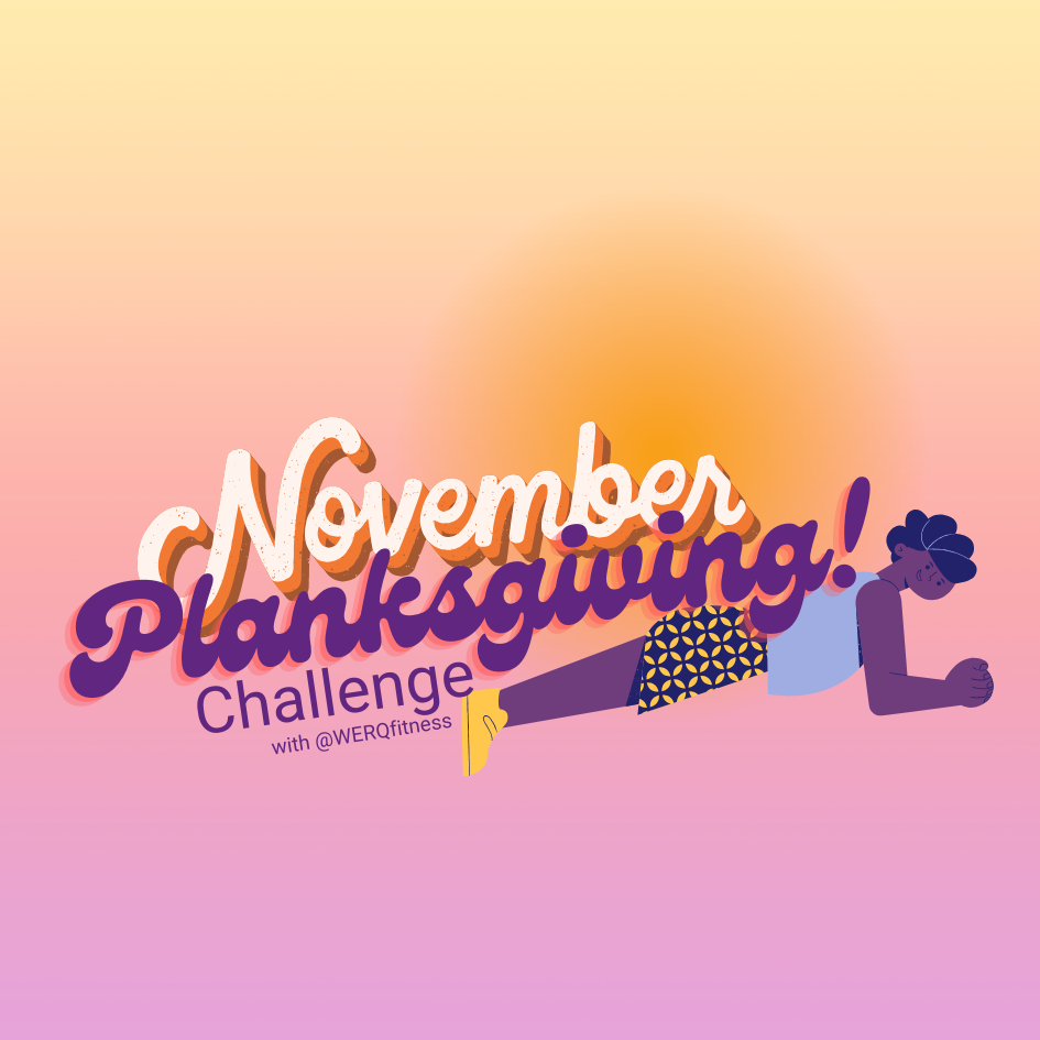 2024 #Planksgiving Challenge FREE Printable!