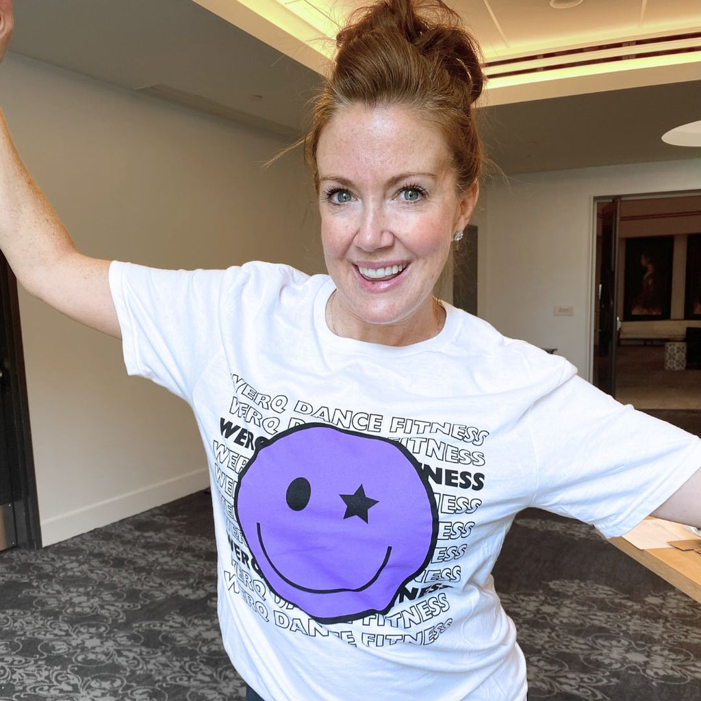 WERQ Dance Fitness Smiley T-shirt