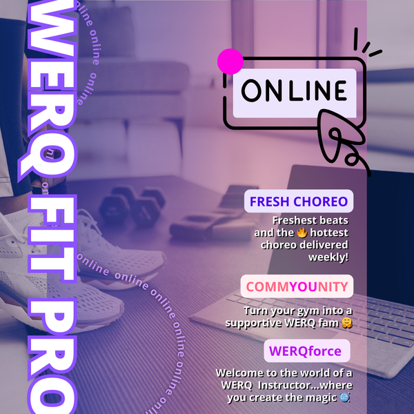 LIVE Online WERQ Dance Fitness Pro Certification | 1/24/26