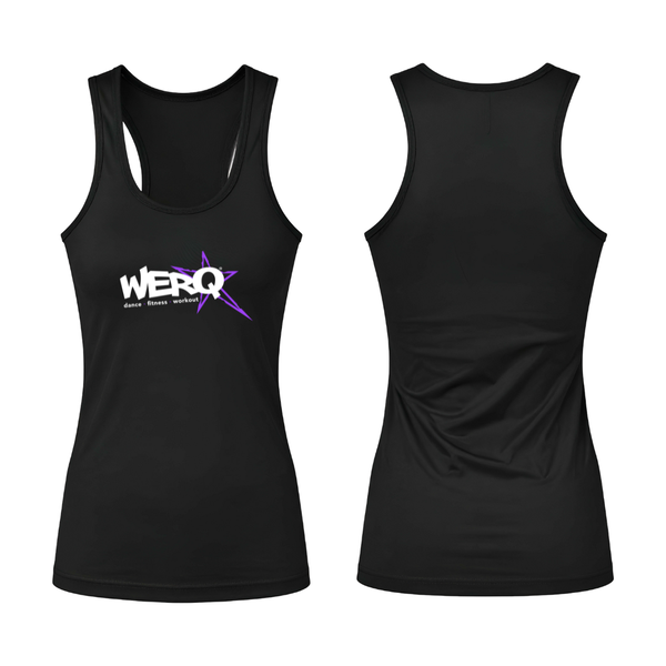 Wicking WERQ Logo Tank – The WERQ Shop | Official WERQ Dance Fitness Gear