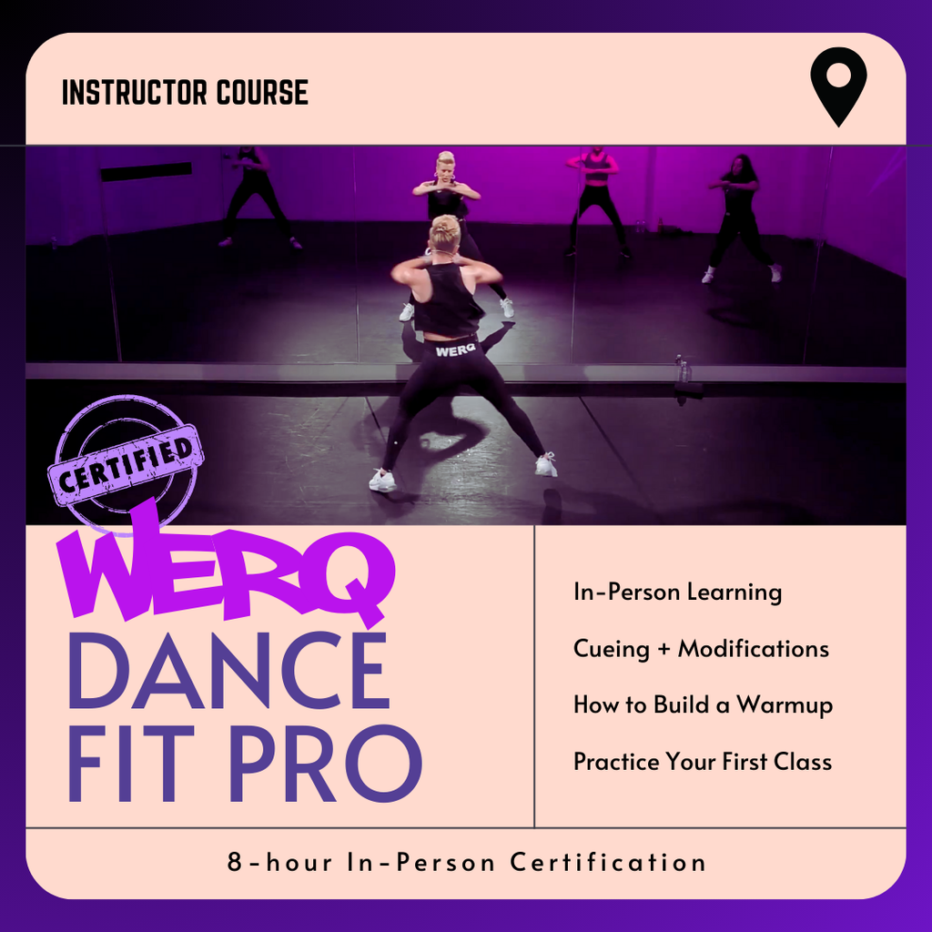 In-Person WERQ Dance Fitness Pro Certification | Summerville, SC | 9/20/25