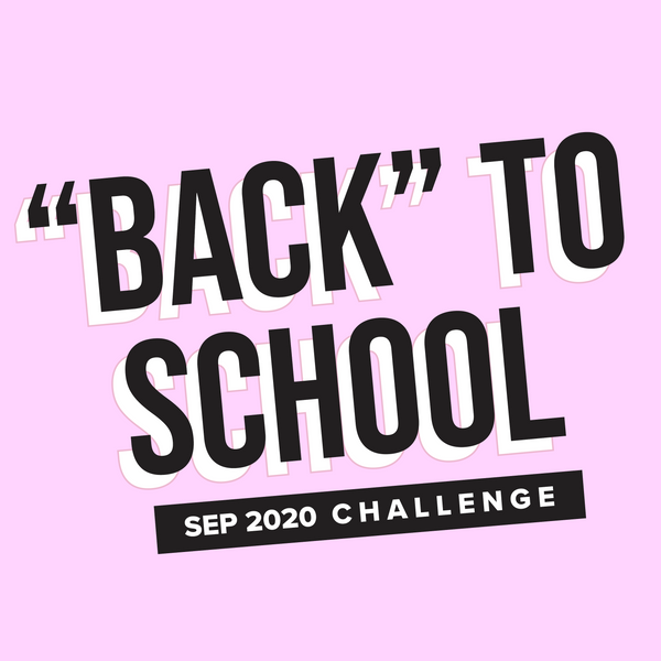 FREE “Back” To School Challenge  Printable!